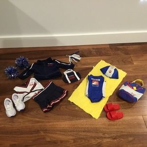 18” Doll Outfits-Cheerleader and Swim Team